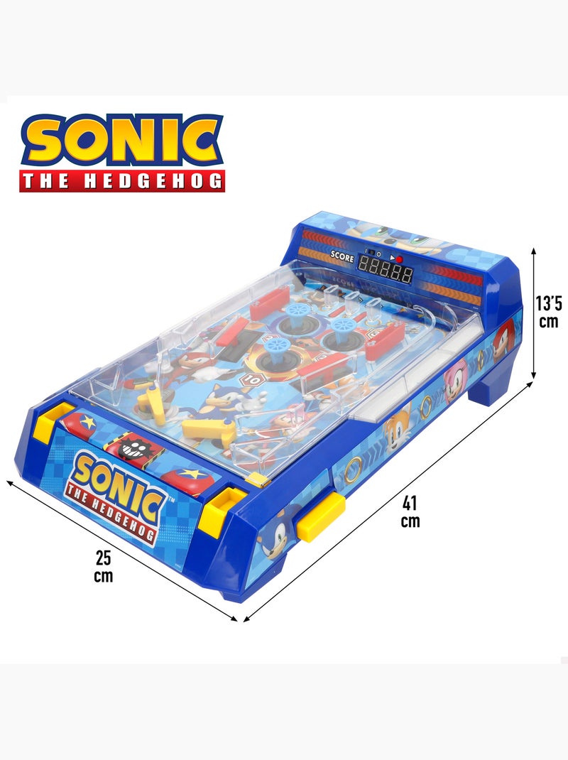 Sonic pinball, jogo de arcade de mesa com luzes e sons. N/D - Kiabi