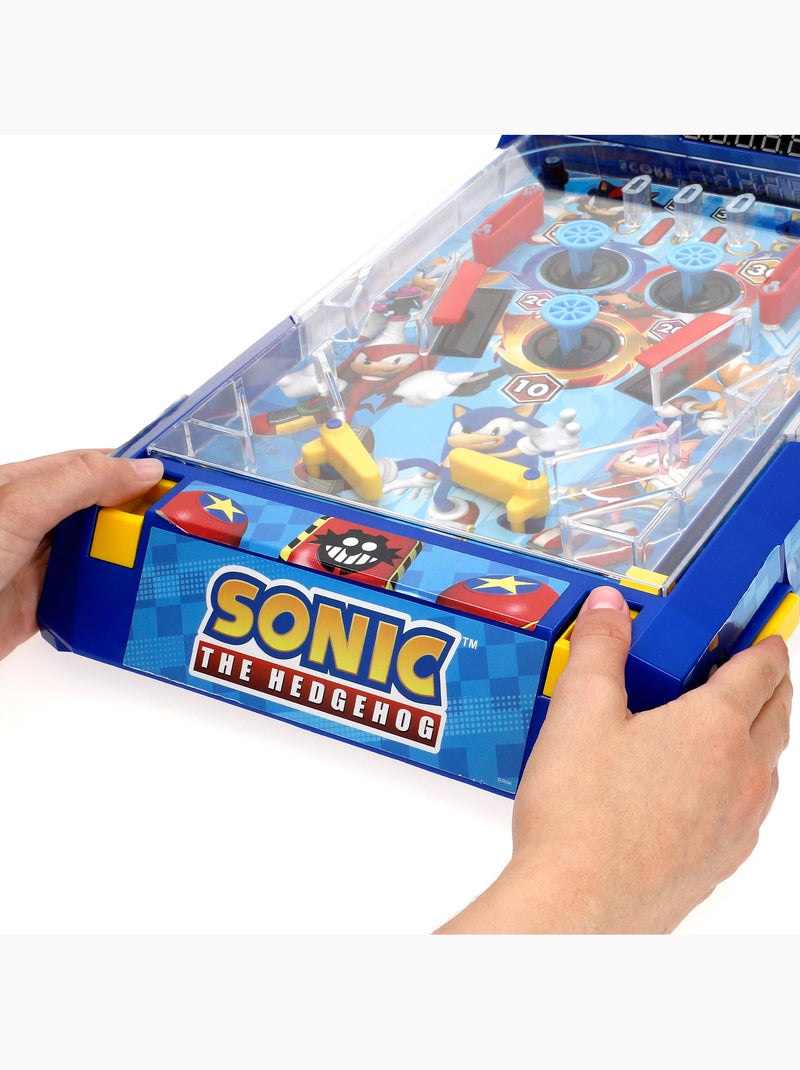 Sonic pinball, jogo de arcade de mesa com luzes e sons. N/D - Kiabi