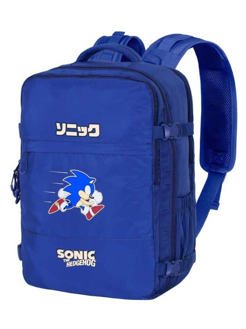 Sonic The Hedgehog Action Mochila de Viagem Mercury Grande 47x23x33cm, Azul - Kiabi Sonic The Hedgehog Action Mochila de Viagem Mercury Grande 47x23x33cm, Azul - Kiabi