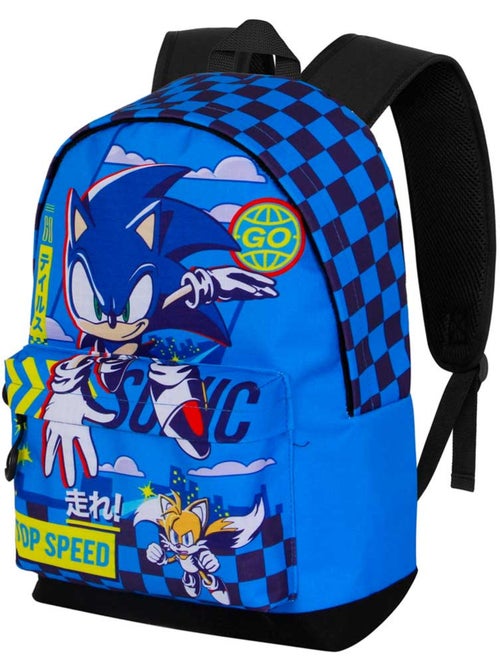 Sonic The Hedgehog Go Mochila HS FAN 3.0, Azul - Kiabi Sonic The Hedgehog Go Mochila HS FAN 3.0, Azul - Kiabi