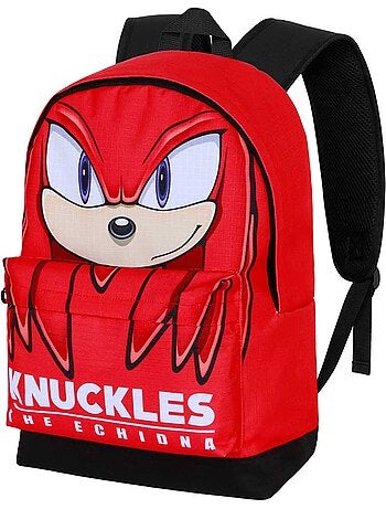 Sonic The Hedgehog Knuckles Sight Mochila HS FAN 2.2, Vermelha