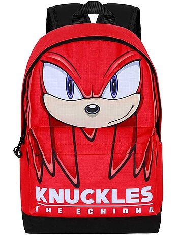 Sonic The Hedgehog Knuckles Sight Mochila HS FAN 2.2, Vermelha