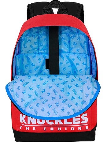 Sonic The Hedgehog Knuckles Sight Mochila HS FAN 2.2, Vermelha