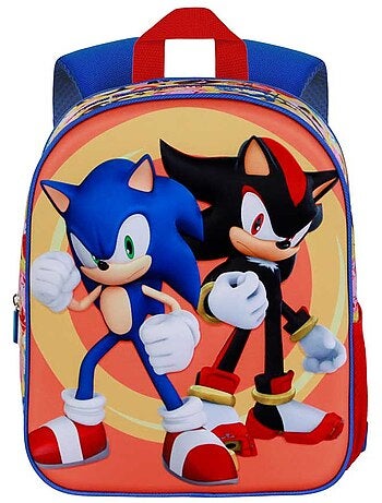Sonic The Hedgehog Shadow Mochila 3D Elite, Multicolorido