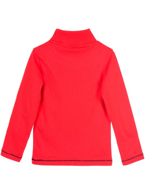 Sous-pull vermelho menino cars - licença oficial - Kiabi