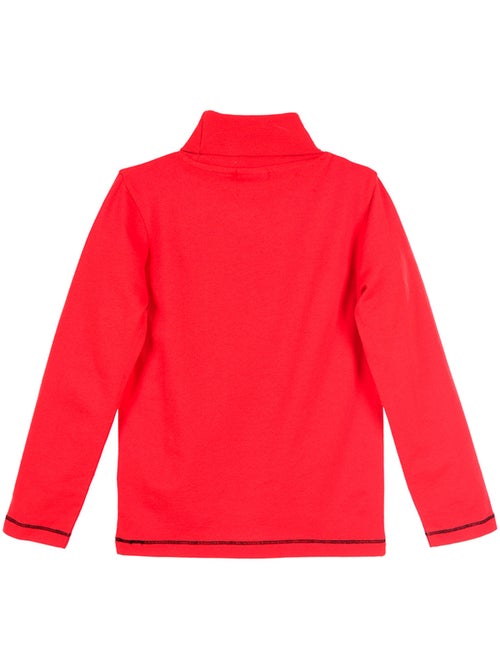 Sous-pull vermelho menino sonic - licença oficial - Kiabi