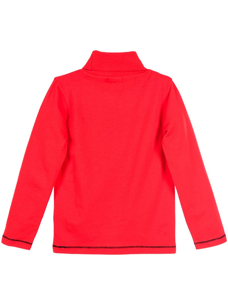 Sous-pull vermelho menino sonic - licença oficial Vermelho - Kiabi