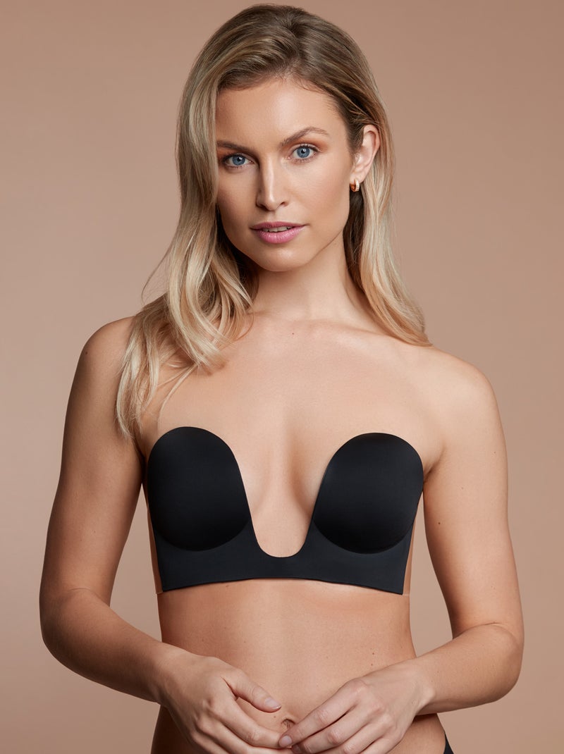 Soutien adesivo com as costas à mostra 'Bye Bra' PRETO - Kiabi
