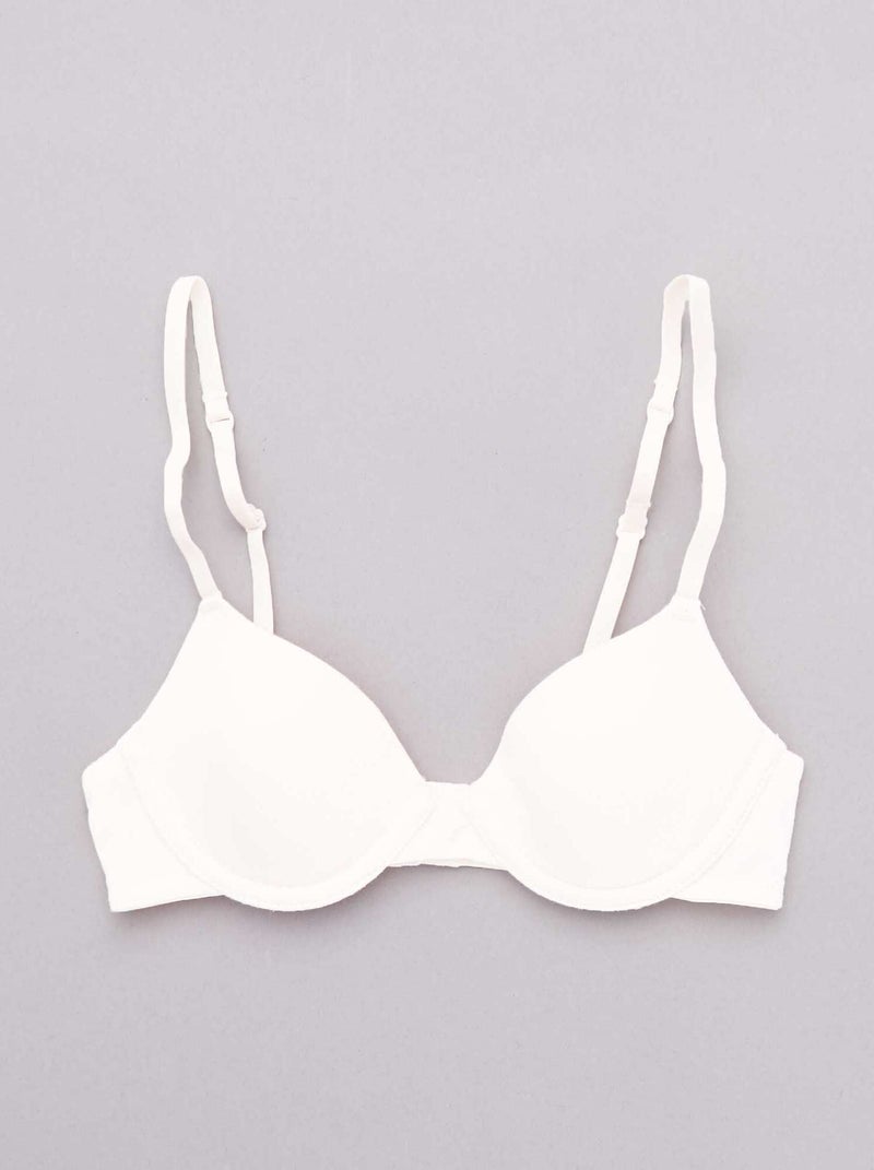 Soutien almofadado Branco - Kiabi