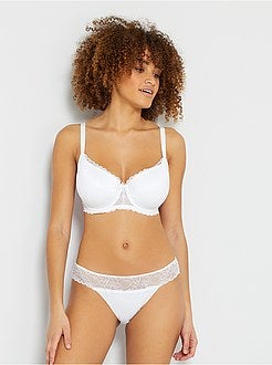 Soutien almofadado com copas D&E - Kiabi