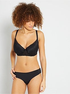 Soutien almofadado com copas D&E - Kiabi