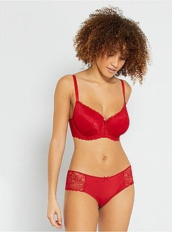 Soutien almofadado com copas D&E - Kiabi