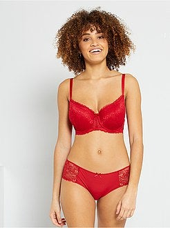 Soutien almofadado com copas D&E - Kiabi