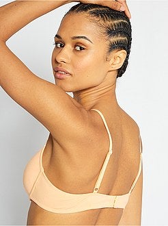 Soutien almofadado de algodão - Kiabi