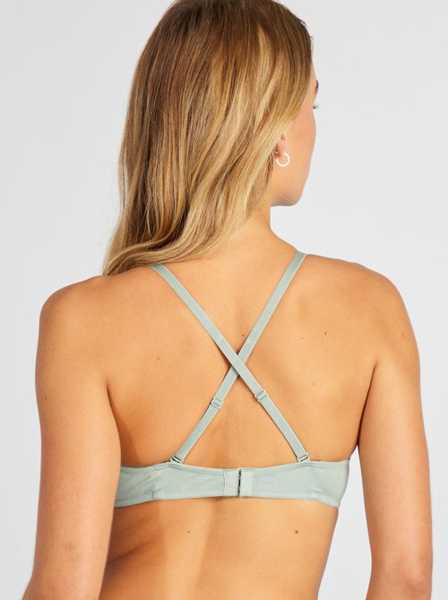 Soutien almofadado em algodão - Kiabi