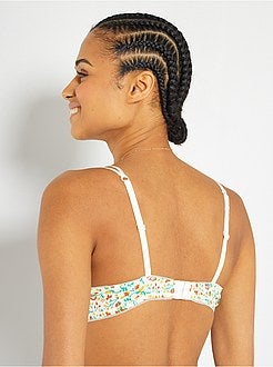 Soutien almofadado estampado - Kiabi