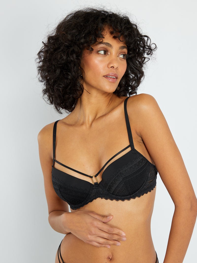 Soutien ampliforma de renda Preto - Kiabi