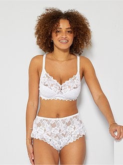 Soutien Arum de algodão 'Sans Complexe' - Kiabi