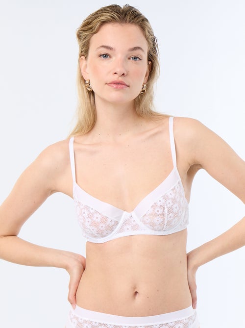 Soutien balconnet de renda - Kiabi
