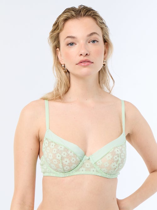 Soutien balconnet de renda - Kiabi
