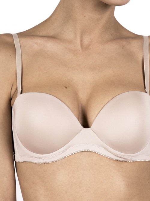 Soutien Bandeau Microfibra - Kiabi Soutien Bandeau Microfibra - Kiabi