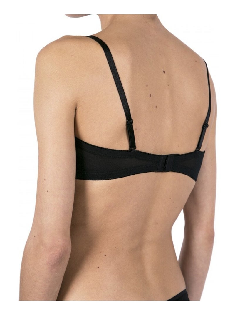 Soutien Bandeau Microfibra Preto - Kiabi