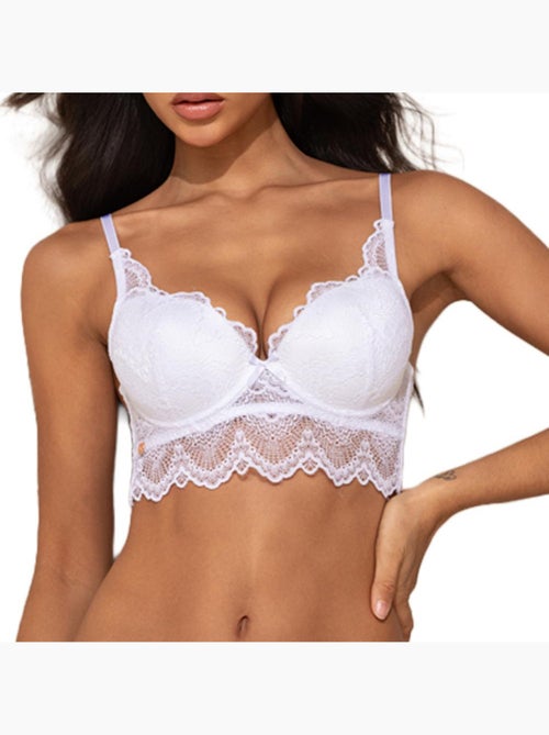 Soutien branco brume les petites bombes para mulher - Kiabi Soutien branco brume les petites bombes para mulher - Kiabi