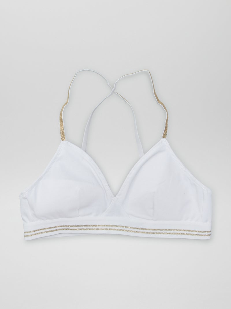 Soutien brilhante Branco - Kiabi