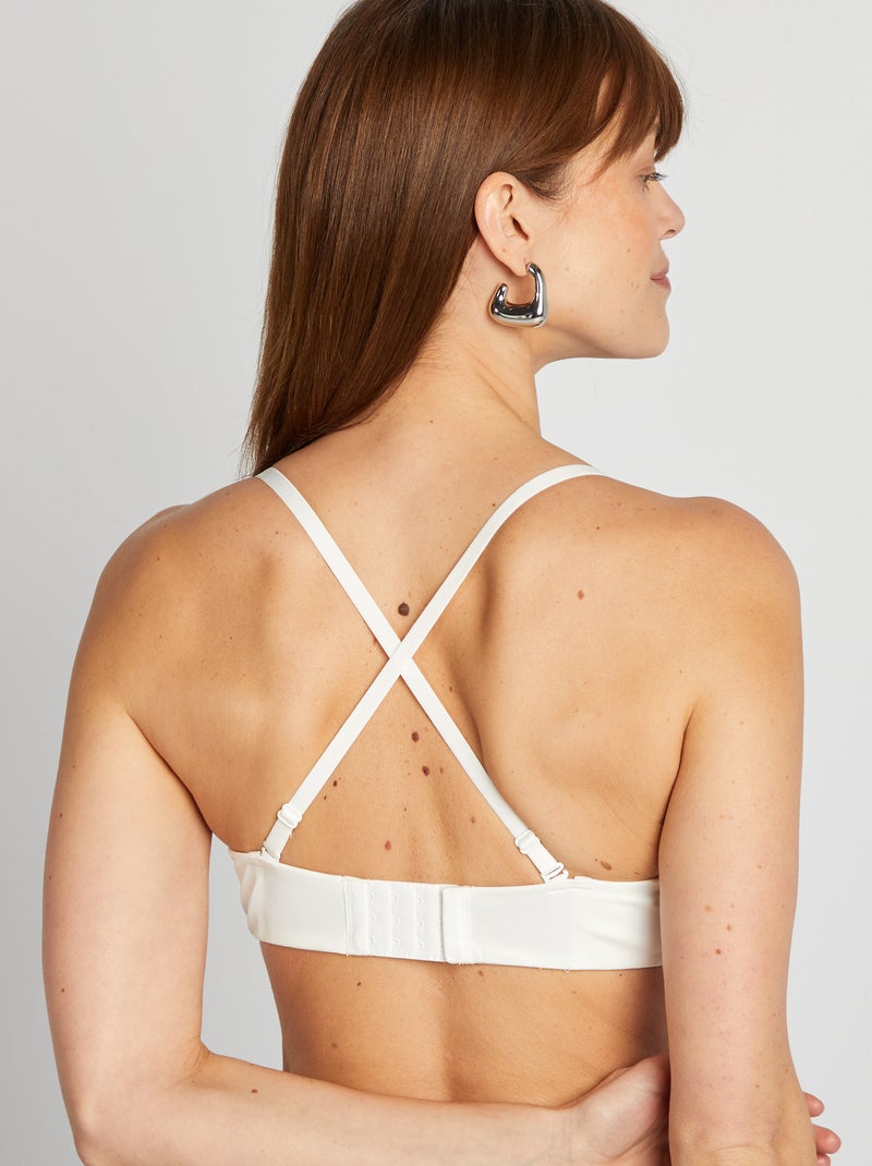 Soutien caicai invisível Branco - Kiabi