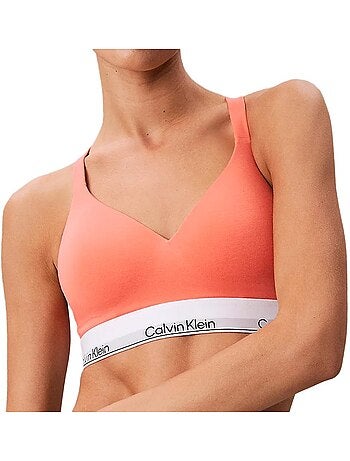 Soutien Calvin Klein Jeans Push-Up Rosa para Mulher