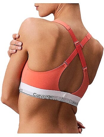 Soutien Calvin Klein Jeans Push-Up Rosa para Mulher