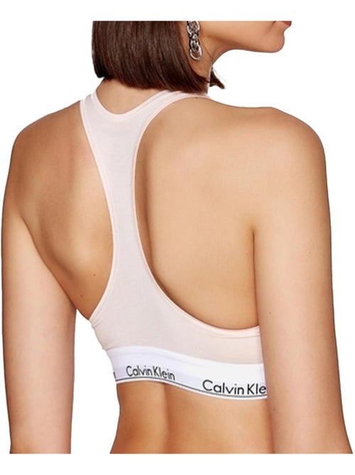 Soutien Calvin Klein Jeans Rosa sem Acolchoado para Mulher - Kiabi