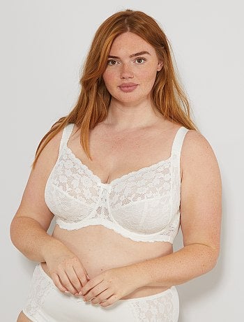 Soutien com copas em renda - Kiabi