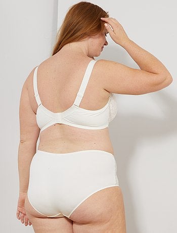 Soutien com copas em renda - Kiabi