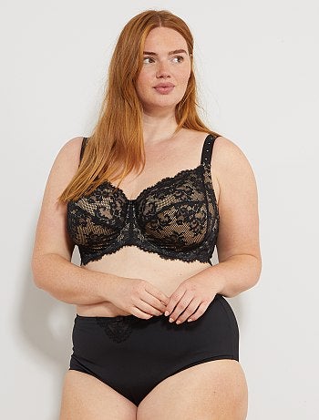 Soutien com copas em renda - Kiabi