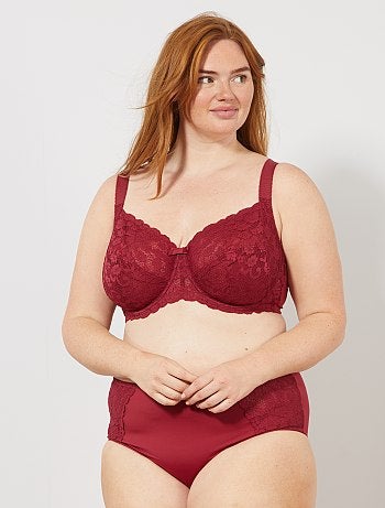 Soutien com copas em renda - Kiabi