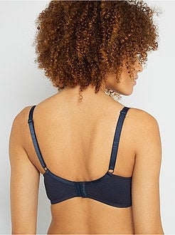 Soutien de algodão com copa D&E - Kiabi