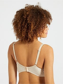 Soutien de algodão com copa D&E - Kiabi