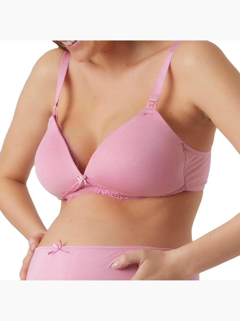 Soutien de Amamentação 2 em 1 Rosa Mamalicious Wamour para Mulher Rosa - Kiabi