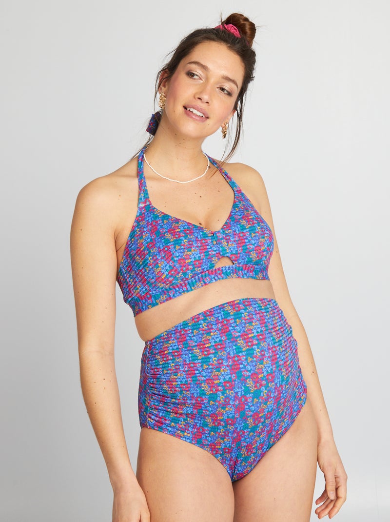 Soutien de banho com estampado AZUL - Kiabi