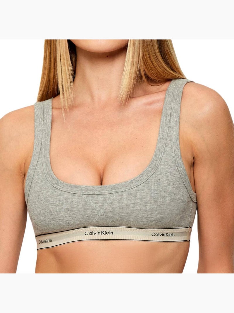 Soutien de Busto Calvin Klein Jeans Cinzento Sem Acolchoado Cinza-prateado - Kiabi