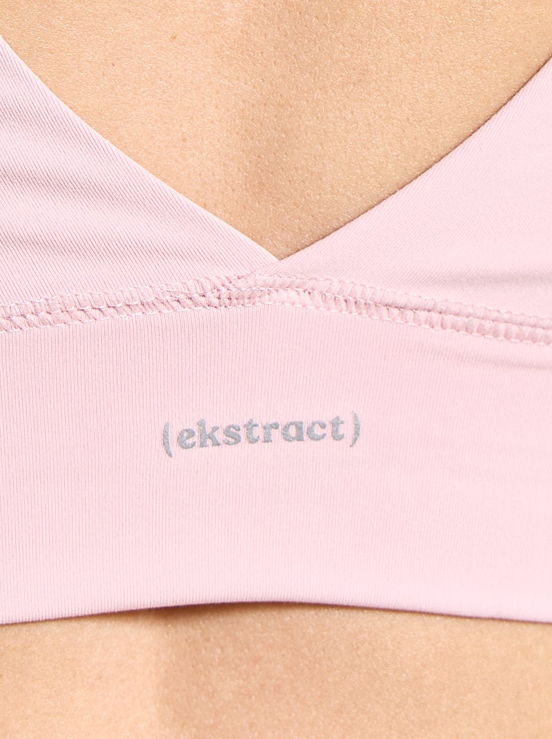 Soutien de desporto - (ekstract) Rosa - Kiabi