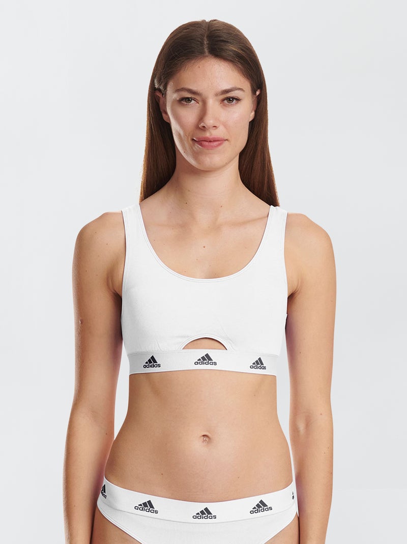 Soutien de desporto 'Adidas' BRANCO - Kiabi