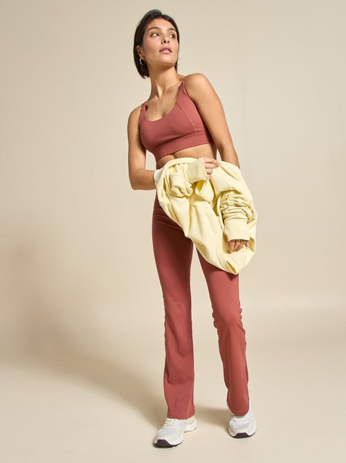 Soutien de desporto com efeito torcido nas costas, suporte forte - (ekstract) - Kiabi