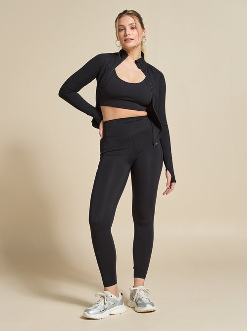 Soutien de desporto com efeito torcido nas costas, suporte forte - (ekstract) - Kiabi