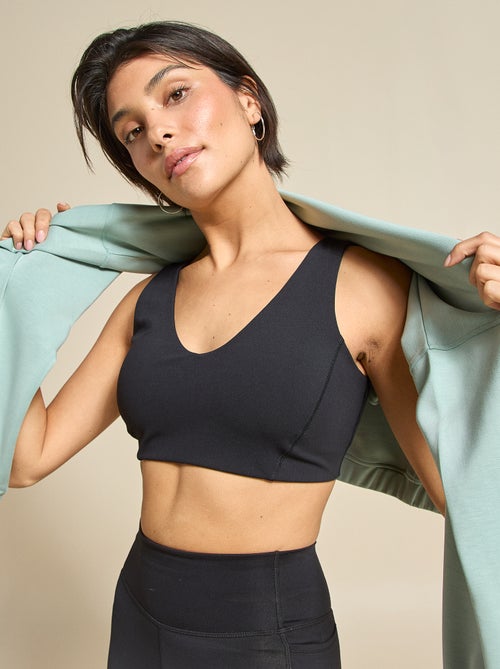 Soutien de desporto cruzado nas costas suporte médio - (ekstract) - Kiabi