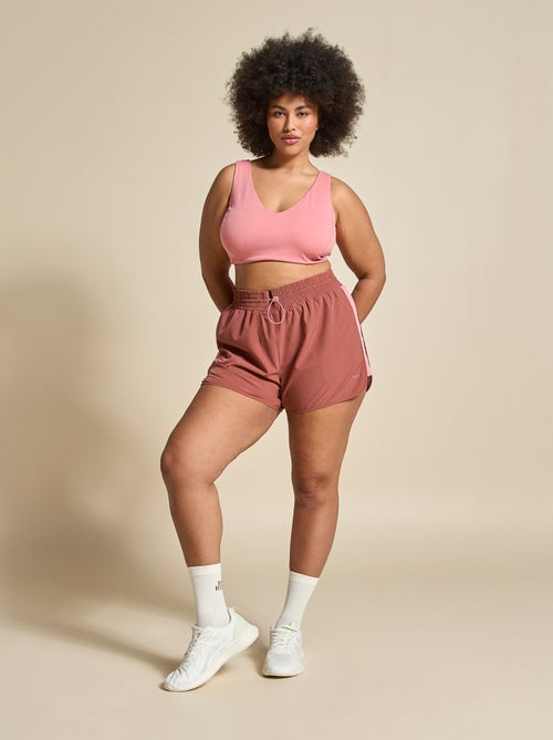 Soutien de desporto cruzado nas costas suporte médio - (ekstract) - Kiabi