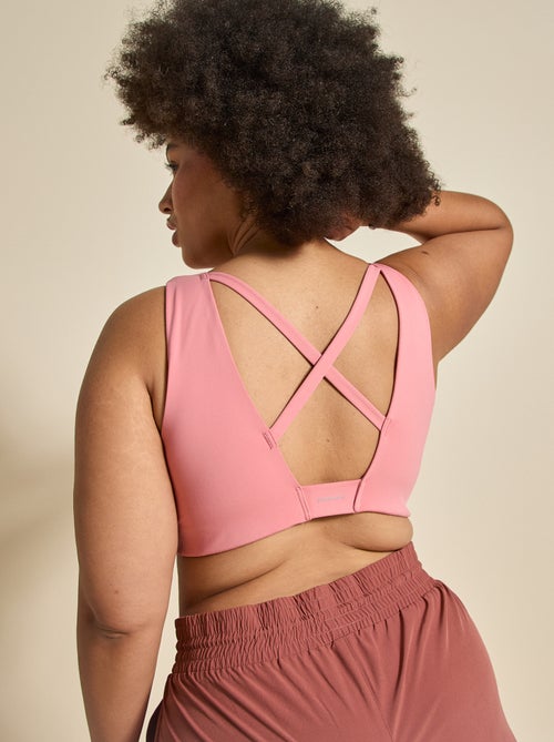 Soutien de desporto cruzado nas costas suporte médio - (ekstract) - Kiabi