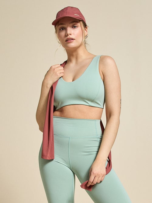 Soutien de desporto cruzado nas costas suporte médio - (ekstract) - Kiabi