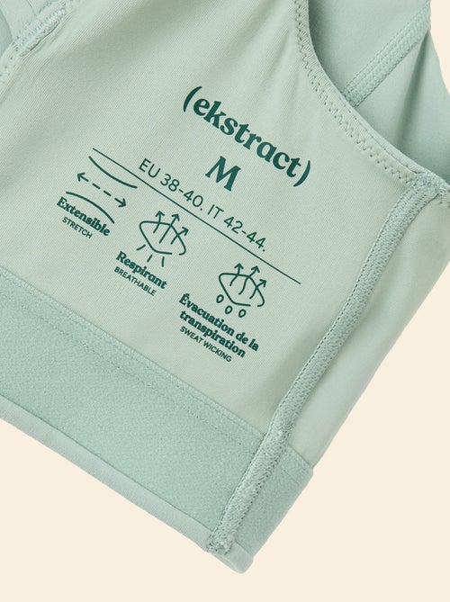 Soutien de desporto cruzado nas costas suporte médio - (ekstract) - Kiabi